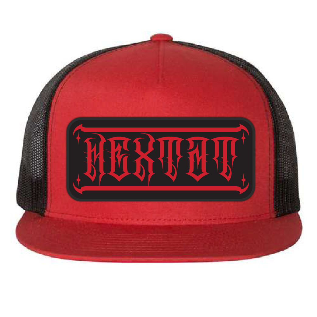 RED HEXTAT PATCH - TRUCKER HAT