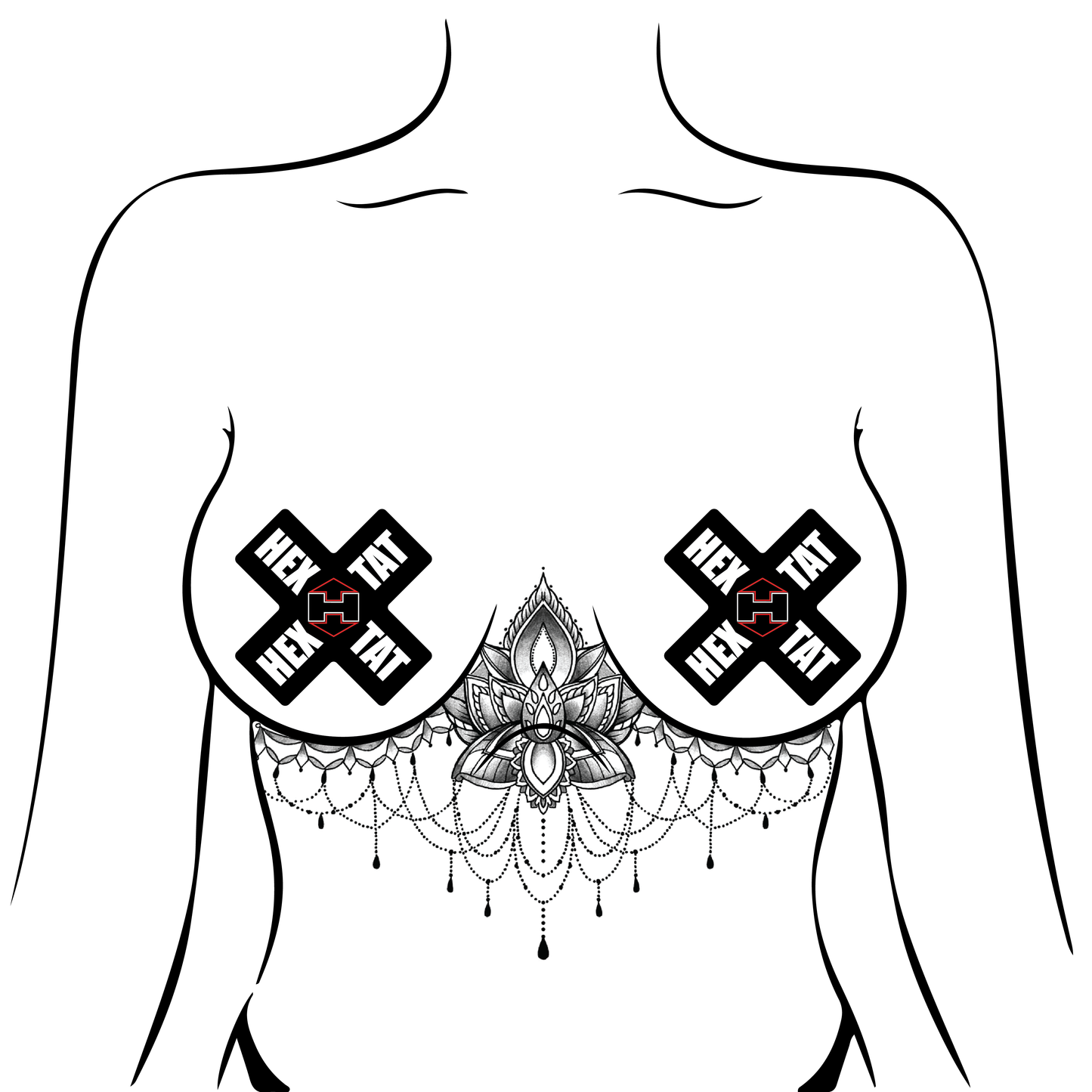 HEXTAT Nipple Covers