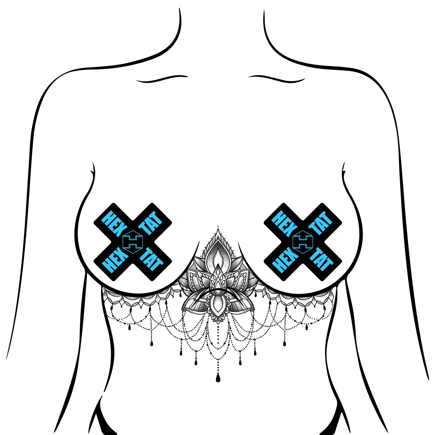 HEXTAT Nipple Covers