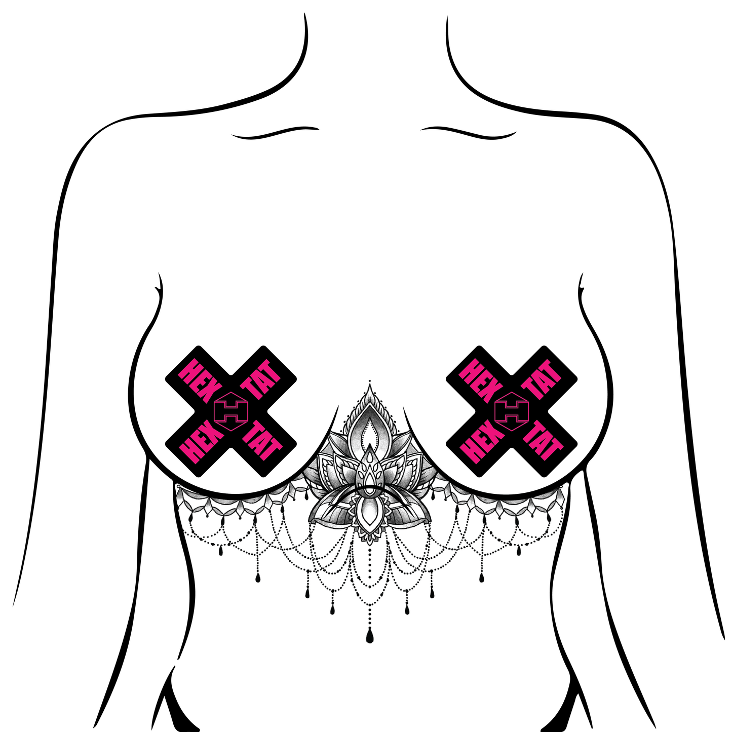 HEXTAT Nipple Covers