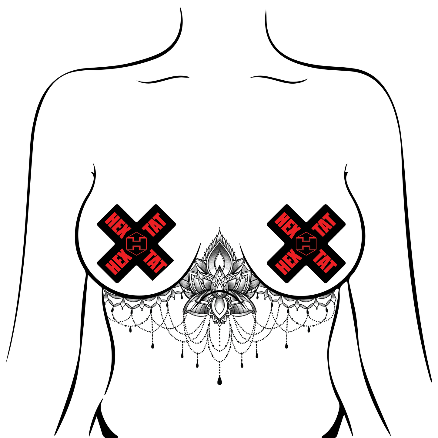 HEXTAT Nipple Covers