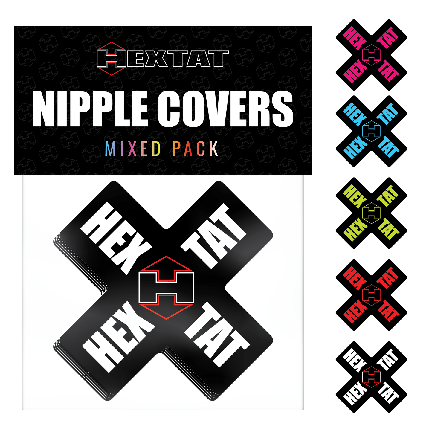 HEXTAT Nipple Covers